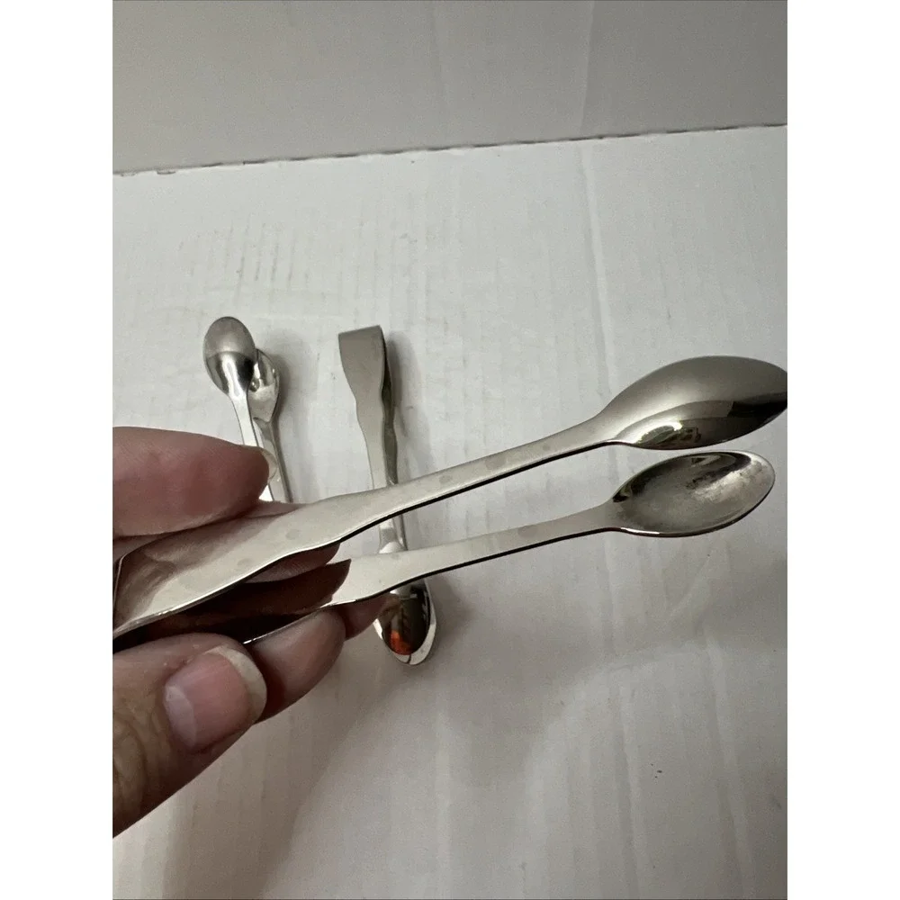 Vintage Silver Plate Sugar Tongs/Nips‎ 4